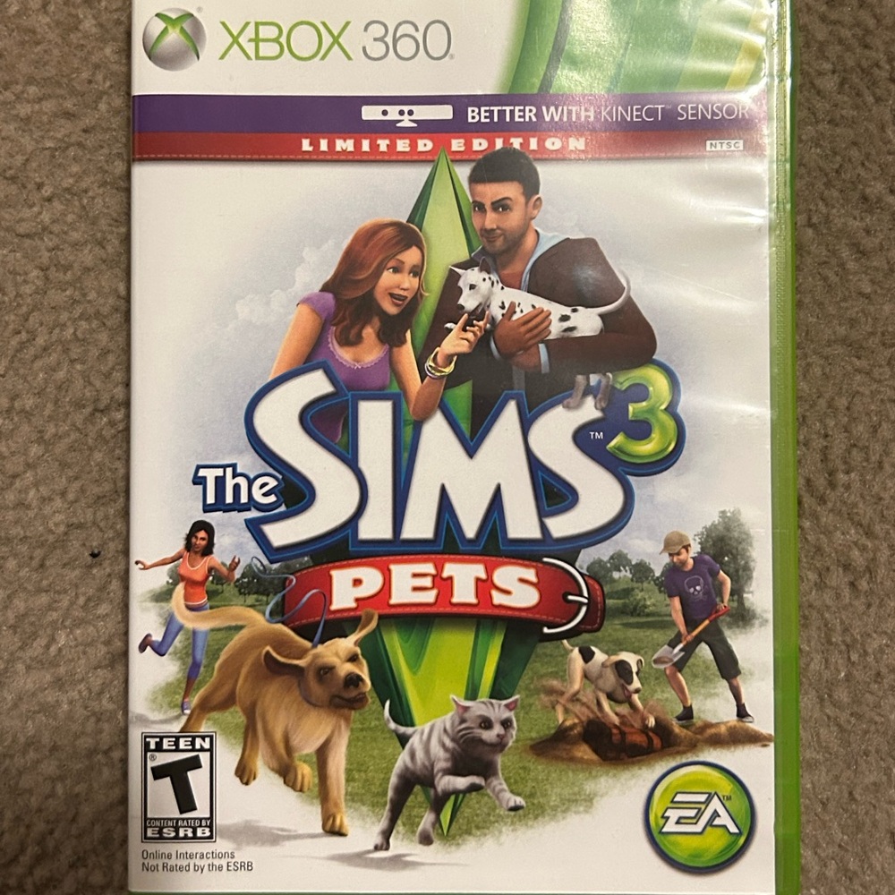 Sims 3 Pets for Xbox